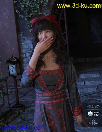 3D打印模型MiGao Poses for Genesis 8 Female(s)的图片