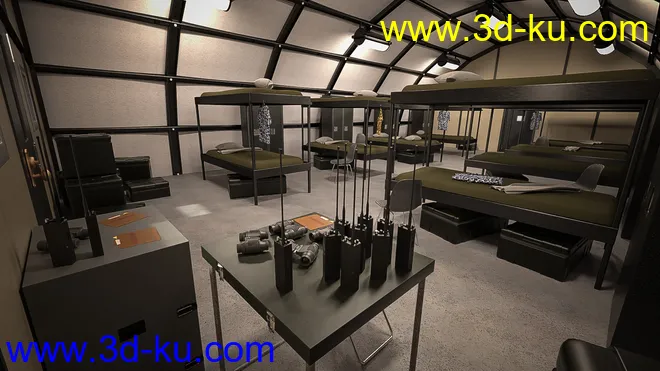 Military Camp模型的图片2