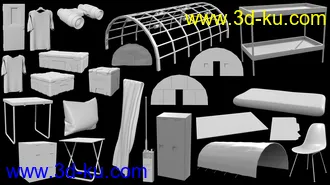3D打印模型Military Camp的图片