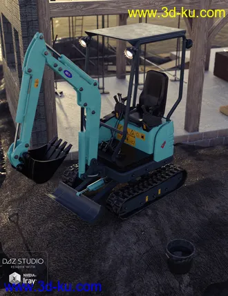 3D打印模型Mini Digger的图片