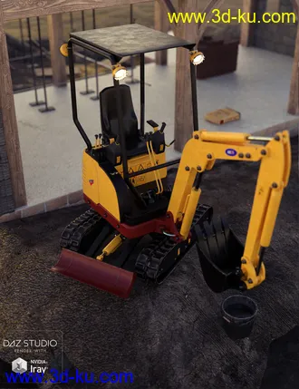 3D打印模型Mini Digger的图片