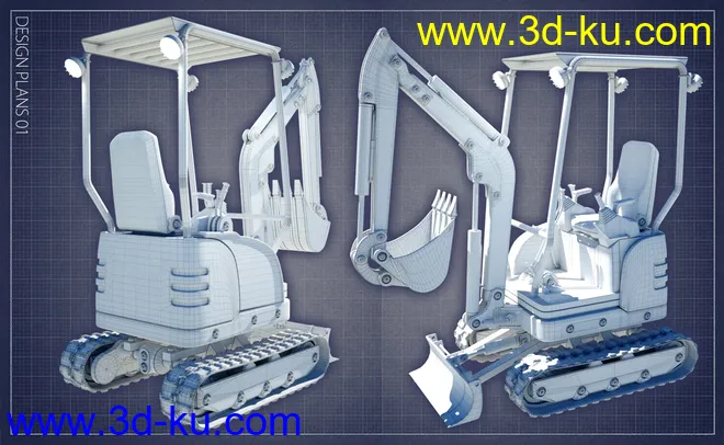Mini Digger模型的图片9