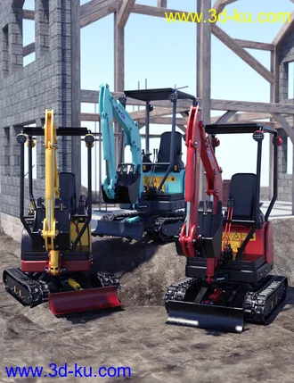 3D打印模型Mini Digger的图片