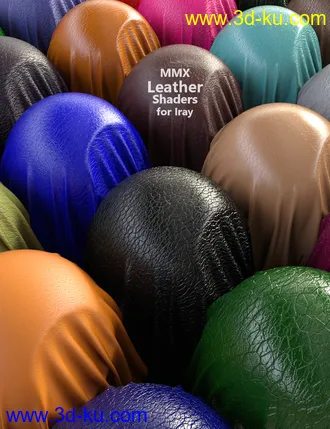 3D打印模型MMX Leather Shaders for Iray的图片