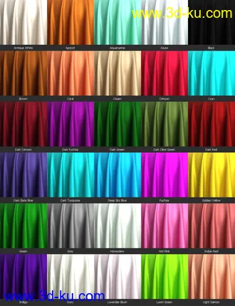 3D打印模型MMX Silk Shaders for Iray的图片