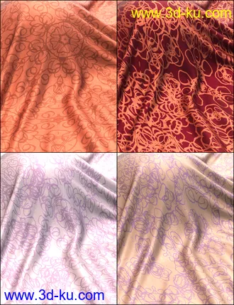 3D打印模型MMX Silk Shaders for Iray的图片