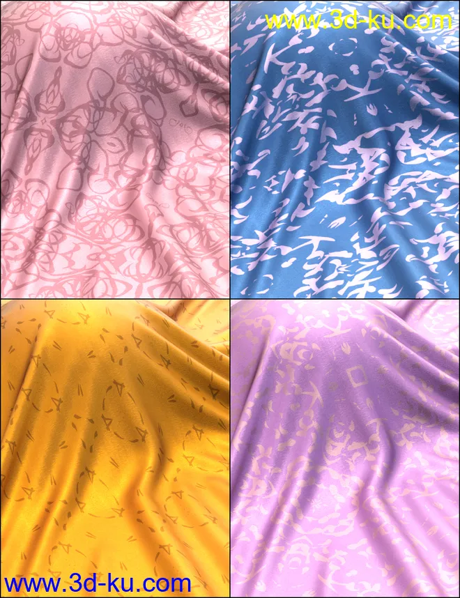 MMX Silk Shaders for Iray模型的图片8