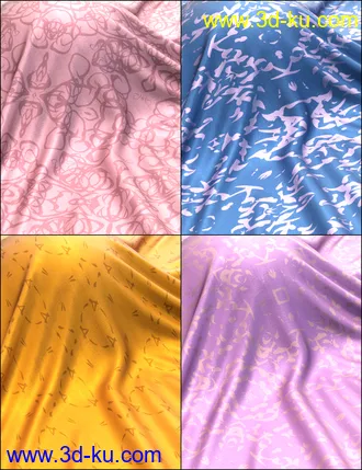 3D打印模型MMX Silk Shaders for Iray的图片