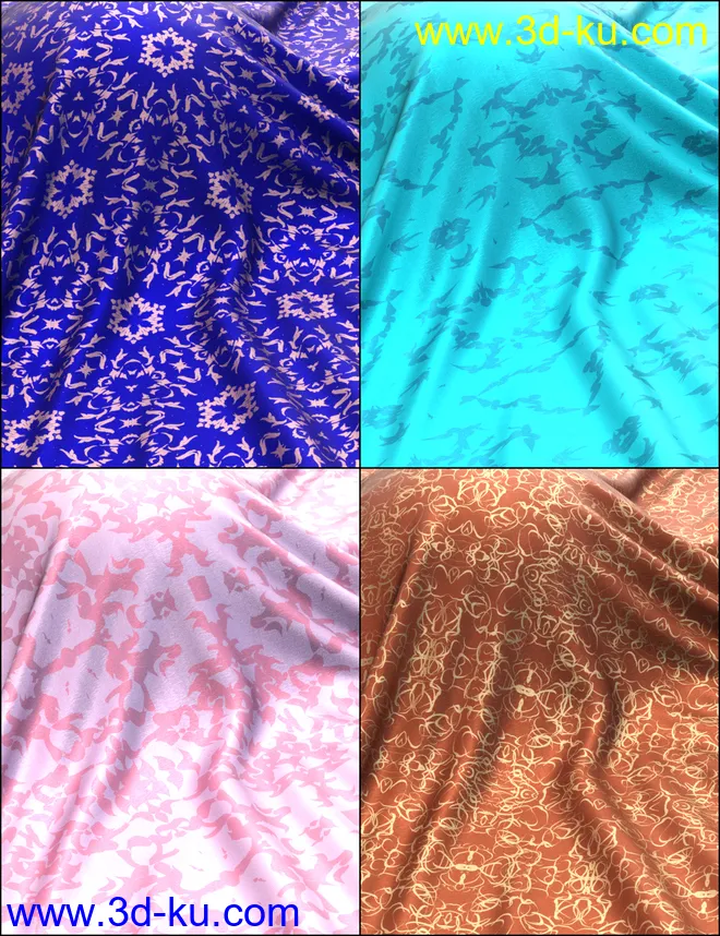 MMX Silk Shaders for Iray模型的图片10