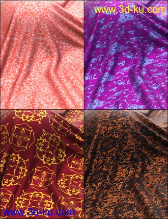 3D打印模型MMX Silk Shaders for Iray的图片