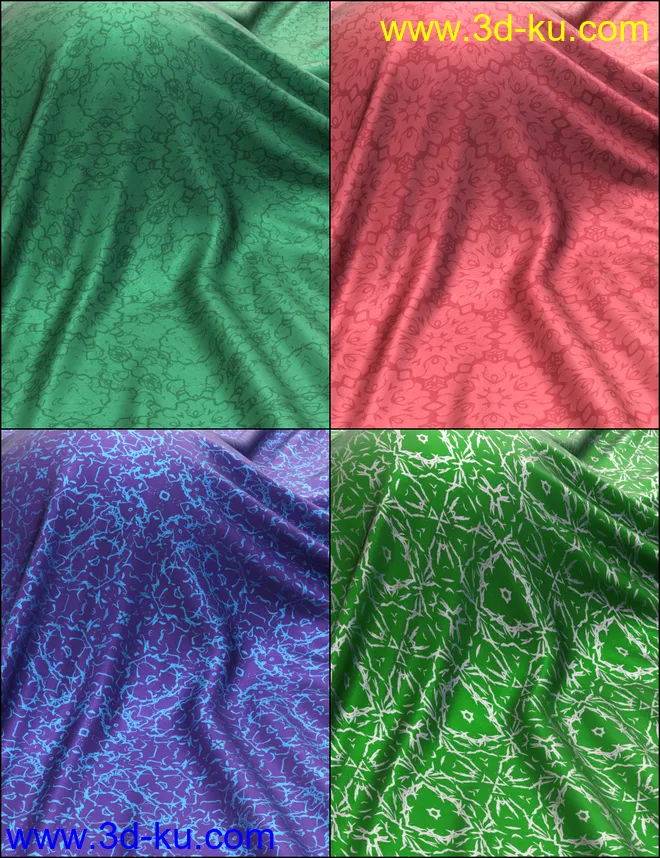 MMX Silk Shaders for Iray模型的图片12