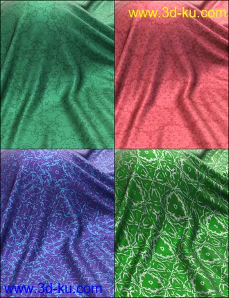 3D打印模型MMX Silk Shaders for Iray的图片