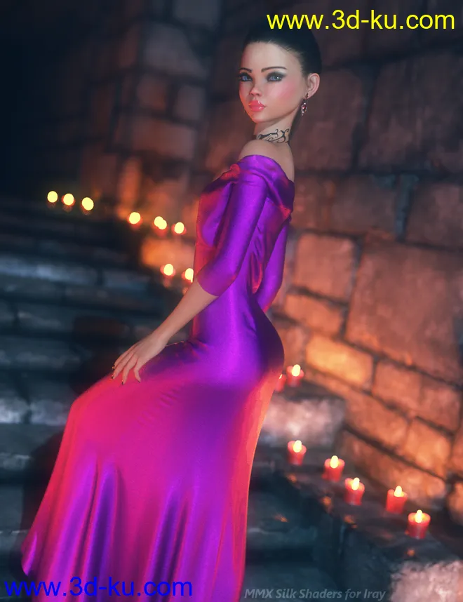 MMX Silk Shaders for Iray模型的图片13