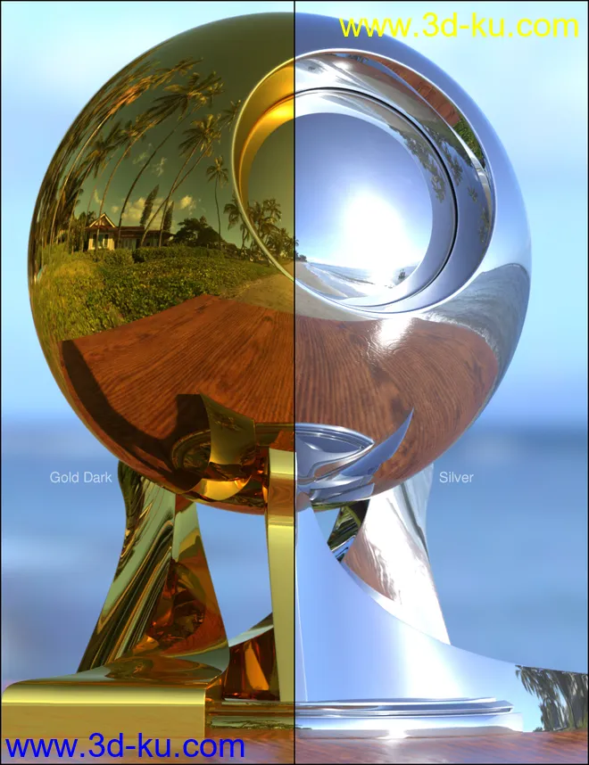 MMX Various Metal Shaders for Iray模型的图片3