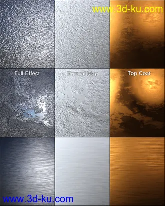 3D打印模型MMX Various Metal Shaders for Iray的图片