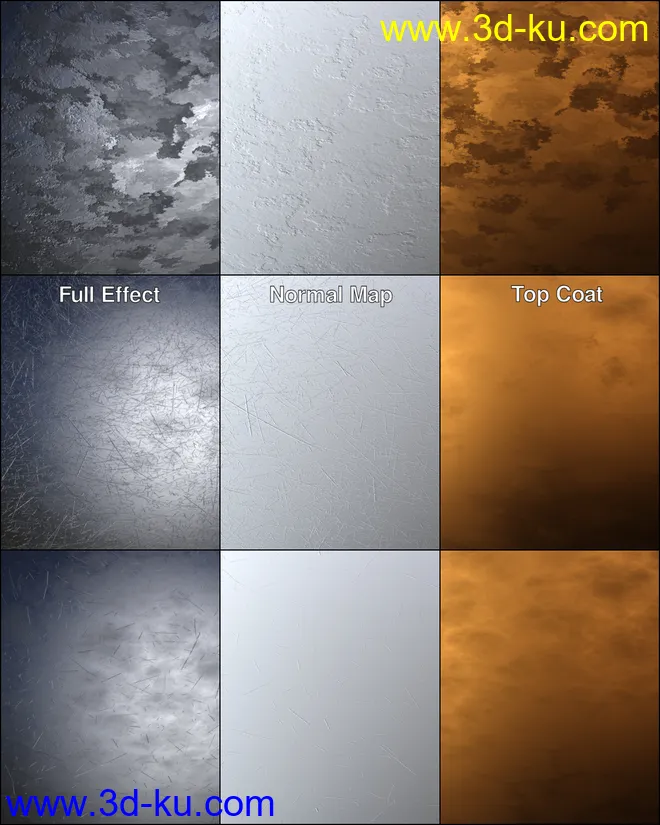 MMX Various Metal Shaders for Iray模型的图片9