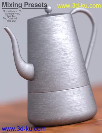 3D打印模型MMX Various Metal Shaders for Iray的图片