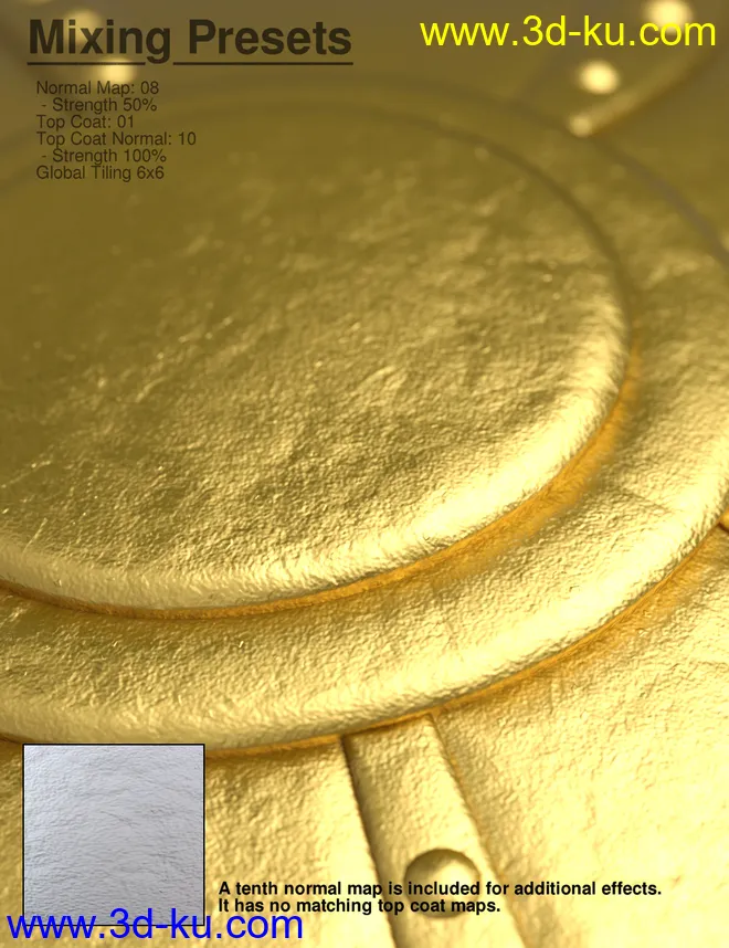 MMX Various Metal Shaders for Iray模型的图片12