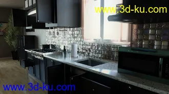 3D打印模型Modern Dream Kitchen的图片