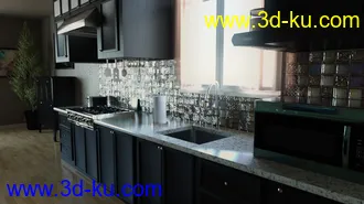 3D打印模型Modern Dream Kitchen的图片