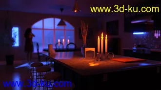 3D打印模型Modern Dream Kitchen的图片