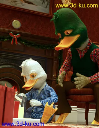 3D打印模型Modern Duckie for Genesis 8 Males的图片