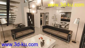 3D打印模型Modern Vacation House的图片
