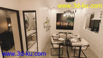 3D打印模型Modern Vacation House的图片