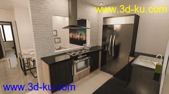 3D打印模型Modern Vacation House的图片