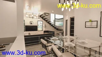 Modern Vacation House模型的图片7