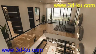 3D打印模型Modern Vacation House的图片