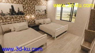 Modern Vacation House模型的图片10