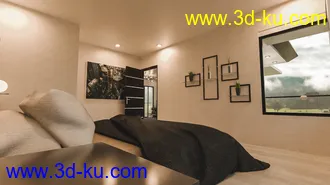 3D打印模型Modern Vacation House的图片