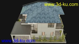 3D打印模型Modern Vacation House的图片