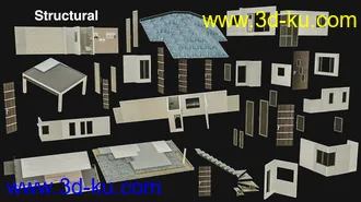3D打印模型Modern Vacation House的图片