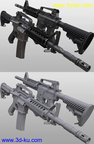 3D打印模型Modern Weapons Collection 2的图片