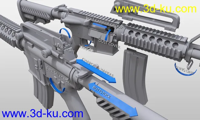 Modern Weapons Collection 2模型的图片6