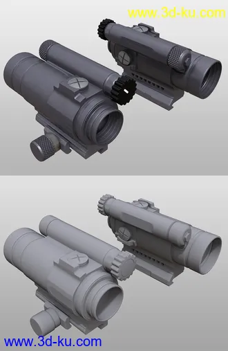 3D打印模型Modern Weapons Collection 2的图片