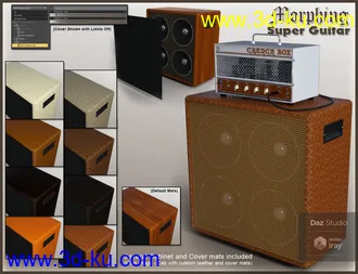 3D打印模型Morphing Super Guitar的图片