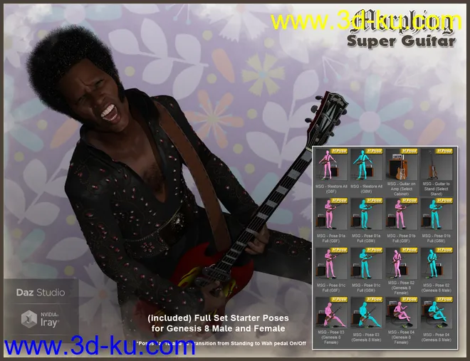 Morphing Super Guitar模型的图片6
