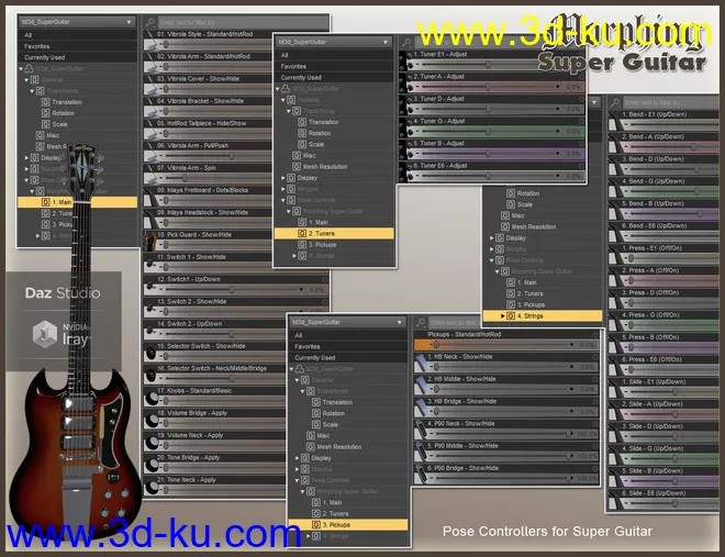 Morphing Super Guitar模型的图片9