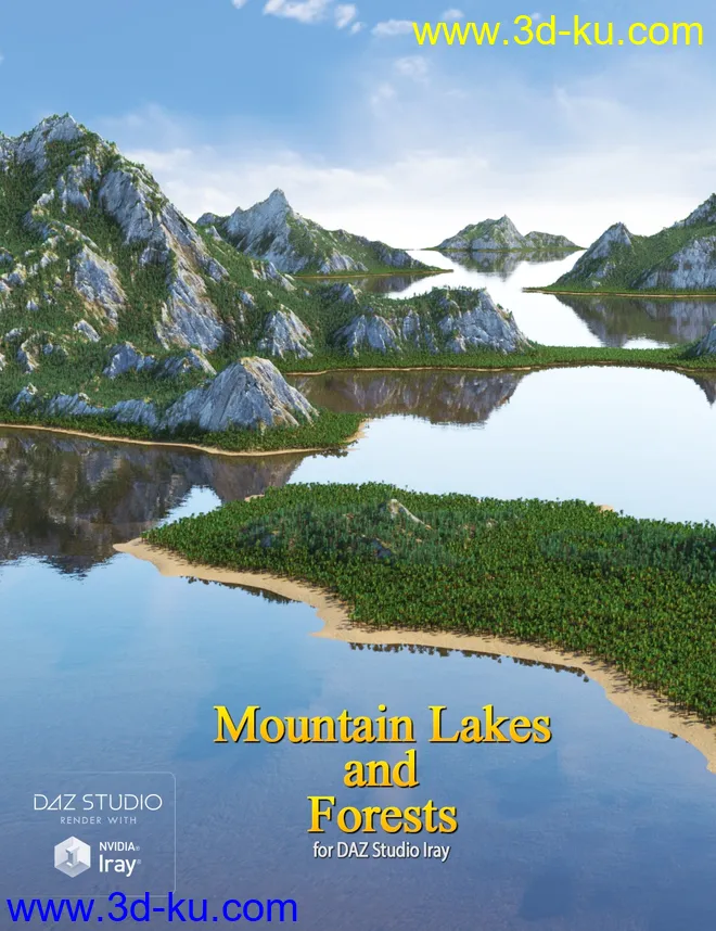Mountain Lakes and Forests模型的图片1