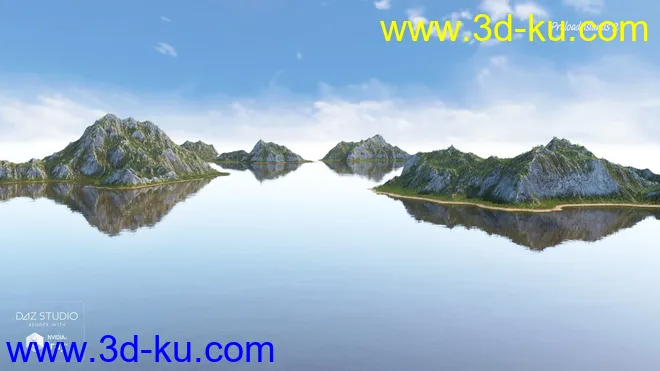 Mountain Lakes and Forests模型的图片2