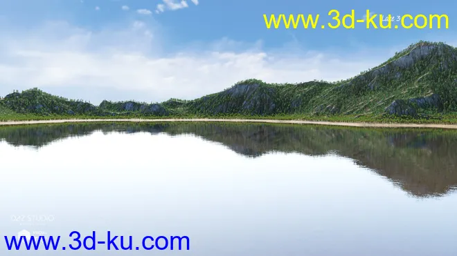 Mountain Lakes and Forests模型的图片3