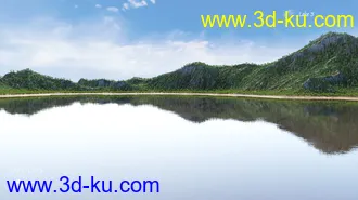 3D打印模型Mountain Lakes and Forests的图片