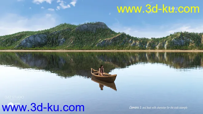 Mountain Lakes and Forests模型的图片7