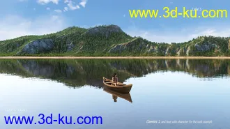 3D打印模型Mountain Lakes and Forests的图片