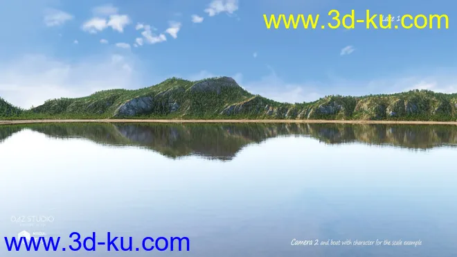 Mountain Lakes and Forests模型的图片8