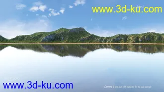 3D打印模型Mountain Lakes and Forests的图片
