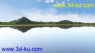 3D打印模型Mountain Lakes and Forests的图片
